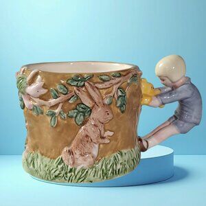 Disney Classic Pooh 3D Mug Christopher Robin Pooh Eeyore Piglet by Charpente